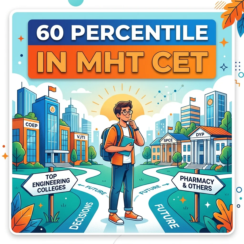 60 Percentile Colleges in MHT CET 2026